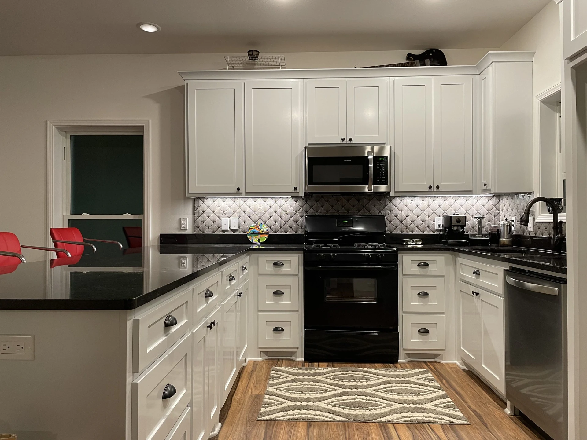 Detailed finish work inside a custom home