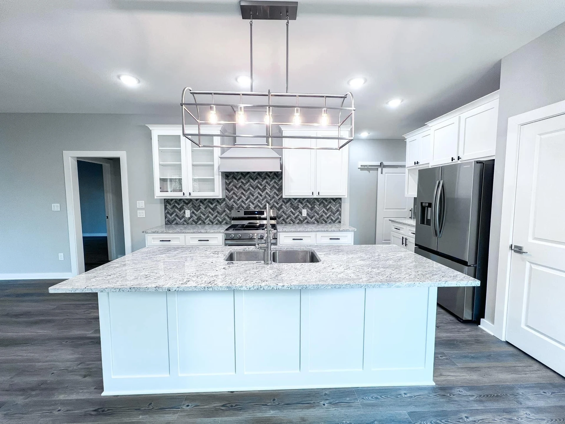 Finished residential construction in the Hot Springs area